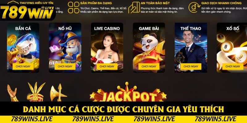 Danh mục cá cược được chuyên gia yêu thích Danh mục cá cược được chuyên gia yêu thích