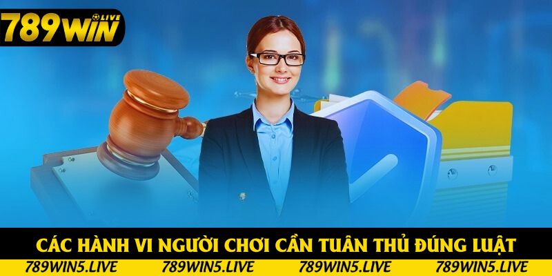 Các hành vi người chơi cần tuân thủ đúng luật