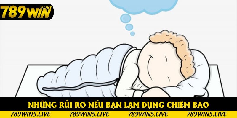 Những rủi ro nếu bạn lạm dụng chiêm bao quá mức