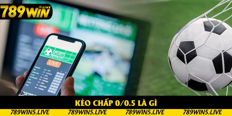 Khái niệm cần biết về kèo chấp 0/0.5 là gì
