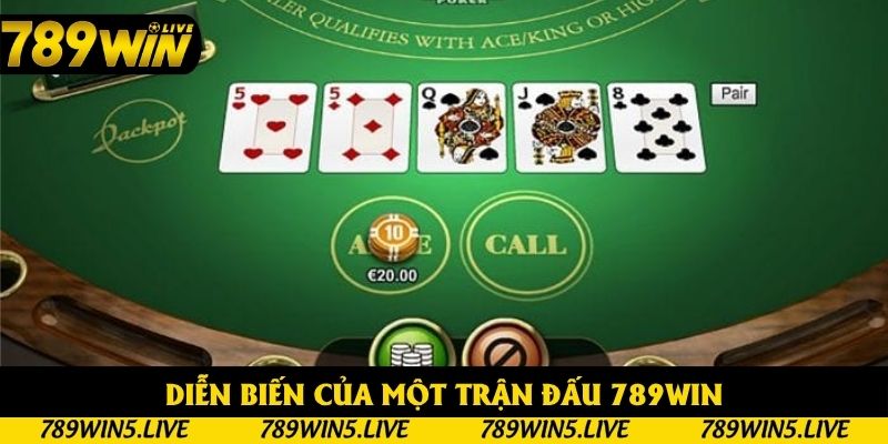 Diễn biến của một trận đấu 789win