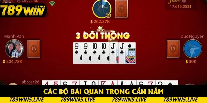 Các bộ bài quan trọng cần nắm
